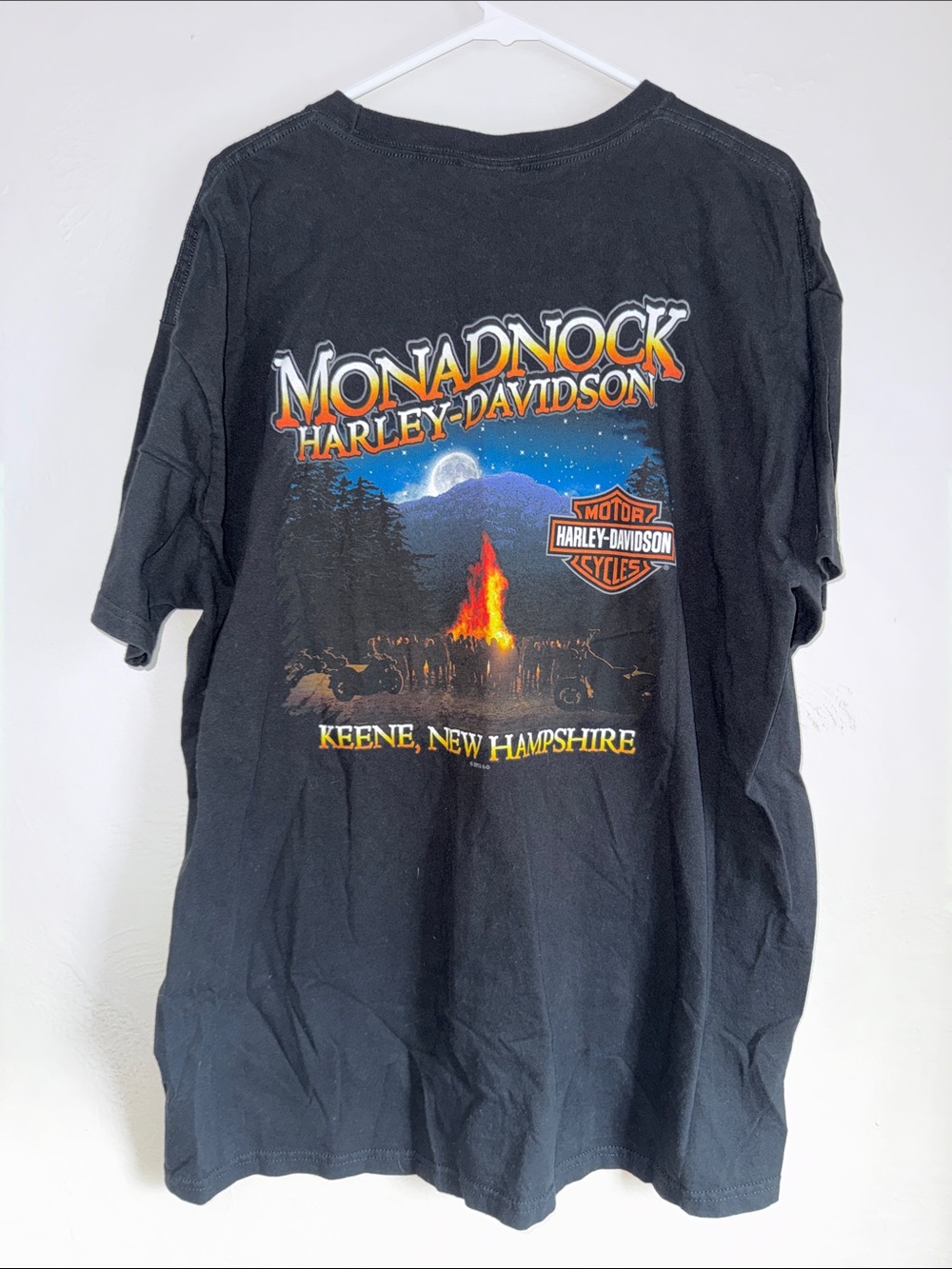 Harley-Davidson I Got Mine Graphic Tee 2XL Monadnock Keene New Hampshire 2013